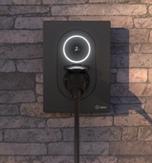 Zaptec Go 2 Ladestasjon Sort 7,4-22 kW IT/TN (1503908)