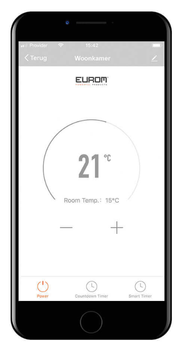 Eurom Alutherm 1000W Wifi Black (360707)