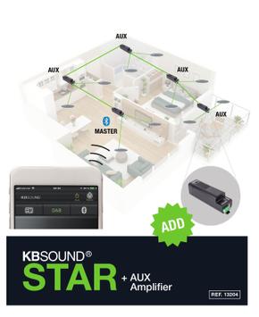 KBsound Star AUX-receiver (1613204)