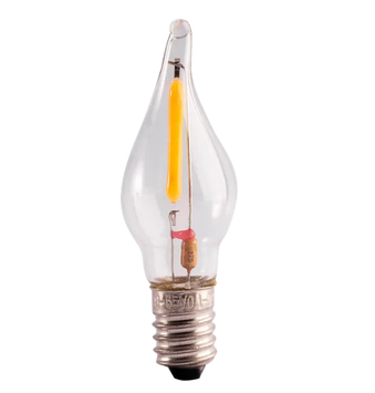 ThorgeOn LED Bulb Clear Candle 0.2W E10