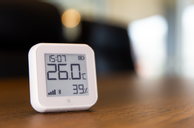 Shelly Plus H&T Wi-Fi Temp- og fuktighetsensor hvit (Gen3) (3800235261538)