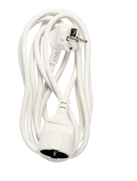 Nordic Quality Skjøteledning 3-meter, med jording