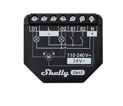 Shelly 2PM Gen3 (4542660)