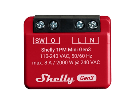 Shelly 1PM Mini Gen3