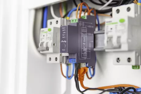 Shelly Pro 2PM DIN Strømbryter Wi-Fi (4542671)
