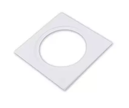 Etman Etled Deco Ramme 1 Hull Hvit firkant