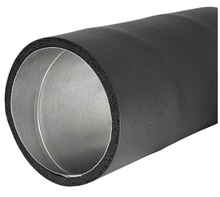 Europlast Isolert spiral-luftekanal, metall IF19-SD100-1, Ø100mm-1m