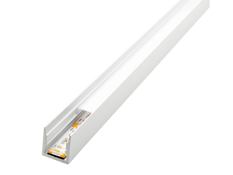 SG Stripline Utenpåliggende Profil 1,8M Hvit Soft