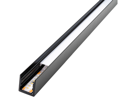SG Stripline Utenpåliggende Profil 1,8M Sort Soft