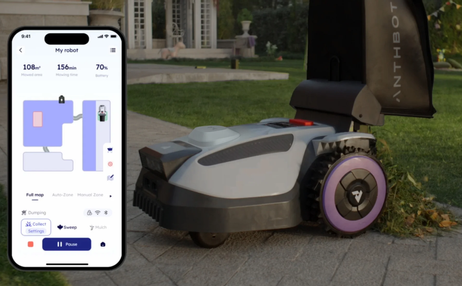 Anthbot N8 Selvtømmende robotgressklipper GPS Vanntett IPX6 (ANTHBOT-N8-RTK)