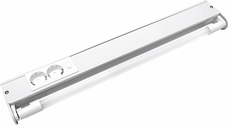 Malmbergs Loka LED Benkarmatur 9W m/uttak