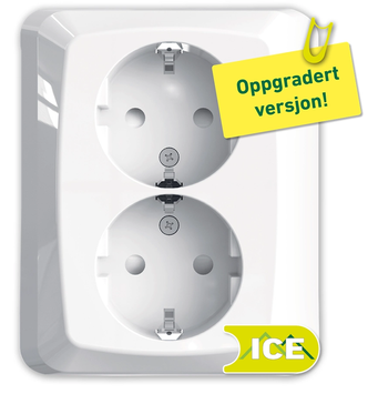 Etman Stikk Innfelt m/j Dobbel V5 Scala Ice