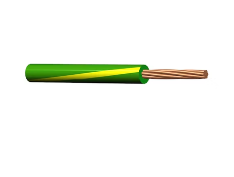 Nexans PN EASY (IX) 750V 6 Gul/Grønn EP (Metervare 1-150m)