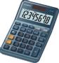CASIO MS-80E pöytälaskin 8-num. valokenno/paristo