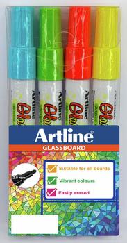 ARTLINE Lasitaulukynä Artline EPG-4 2 mm 4/srj sin. vihr. pinkki, kelt. (1020045)