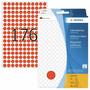 HERMA 2212 etiketti punainen 8mm permanent 5632 tarraa/32ark