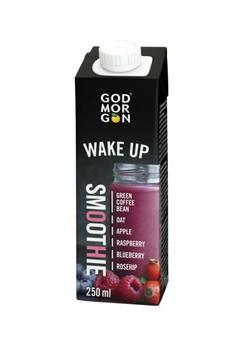 GOD MORGON vihreä kahvipapu ja marjat Wake Up smoothie 15x250 ml (1055704)