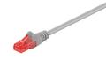 MICROCONNE Verkkokaapeli U/UTP CAT6 15m Harmaa