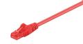 MICROCONNE Verkkokaapeli U/UTP CAT6 10m Punainen