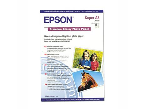 EPSON GLOSSY PHOTO PAPER A3+ STYLUS NS |