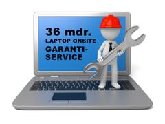 Other 36 mdr. Laptop onsite garanti-service