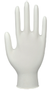  Abena Nitril handske, Classic sensitive, hvid, pudderfri, M, æske med 100 stk.
