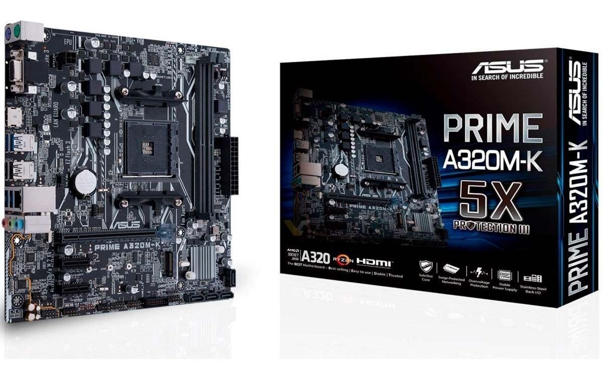 ASUS Prime A320MK DATAGROTTAN