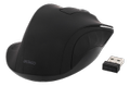 DELTACO MS-710 trådlös optisk mus, 3 knappar med scroll, svart (MS-710)