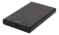 DELTACO Externt hårdiskkabinett, USB 3.0, skutbar lucka, 2,5" HDD, svart
