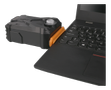 DELTACO GAMING Laptopkylare för luftutblåset,  svart/ orange (GAM-073)