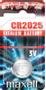 MAXELL knappcellsbatteri lithium, 3V, CR2025, 1-pack