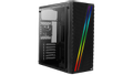 AEROCOOL Streak Tower ATX Ingen strömförsörjning Svart (AEROPGSSTREAK-A-BKRG)