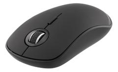 DELTACO MS-900 Tyst trådlös mus, Bluetooth, 800-1600 DPI, svart