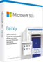 MICROSOFT 365 Family Boxpaket (1 år) upp till 6 personer medielös, Win, Mac, Android, iOS