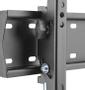 DELTACO Tiltbart väggfäste för TV/skärm, 32-55", max 40kg, VESA 200x200-400x400,  slim, vattenpass (ARM-1101)
