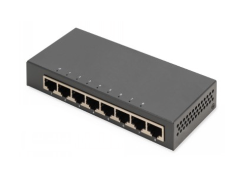 DIGITUS 8 Port RJ 45 GE Switch 8 x 10/ 100/1000 Mbit/s (DN-80066-1)