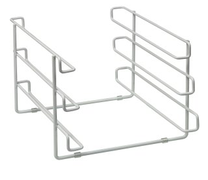 BANTEX Brevbakkestativ Orth A4 Hvid (Til 3 bakker A4 bakker)