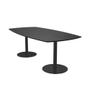 Furniture Trade International Mødebord Van Doren 90/110x220, sort linoleum