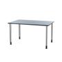 Furniture Trade International Oporto Futura kantinebord, 130x80 cm, blank - Antracit