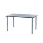 Furniture Trade International Oporto Futura kantinebord, 130x80 cm, alu - Antracit