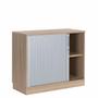 Furniture Trade International EP Xtra Jalousiskab med 2 rum - Eg