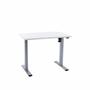 Furniture Trade International EP Home Office 60x90, gråt stel - Hvid