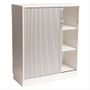 Furniture Trade International EP Xtra Jalousiskab med 3 rum - Hvid
