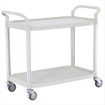 Furniture Trade International Rullebord med 2 hylder - Lysegrå (3332052010)