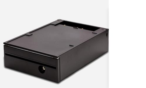 TOSHIBA Compact Cash Drawer, Vertical Till, Black (USB) (6200-4608BAS)