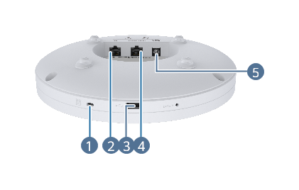 HUAWEI AirEngine5761-21(11ax indoor, 2+4 dual bands, smart antenna, US (02354VQK)