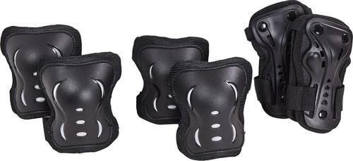 HangUp Beskyttelsessæt til Børn 3-pak (L, Sort) (HUP9000BLK/L)