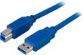 USB 3.0 Kabel A-B 1m