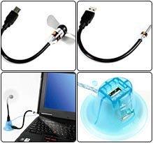 THERMALTAKE XJOG USB Fan + LED Lampe (A2044)