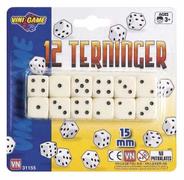 Vini pakke med 12 terninger